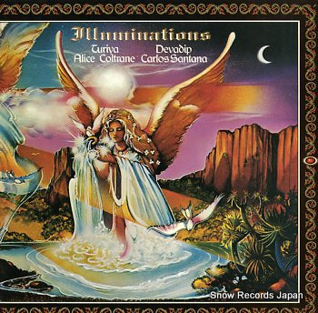 SANTANA, CARLOS AND TURIYA ALICE COLTRANE illuminations 25AP825