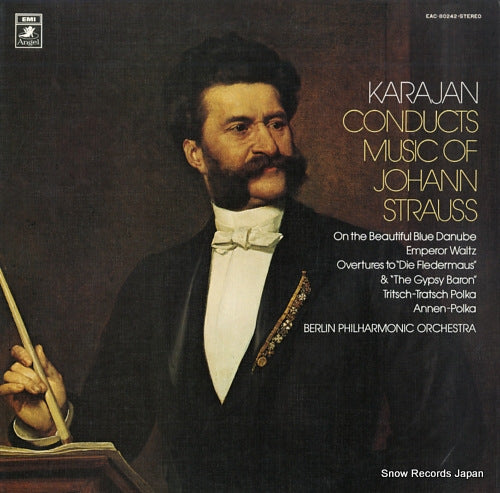 KARAJAN, HERBERT VON conducts music of johann strauss EAC-80242