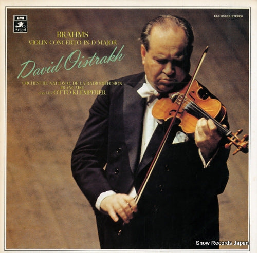 OISTRAKH, DAVID brahms; violin concerto in d major EAC-85052