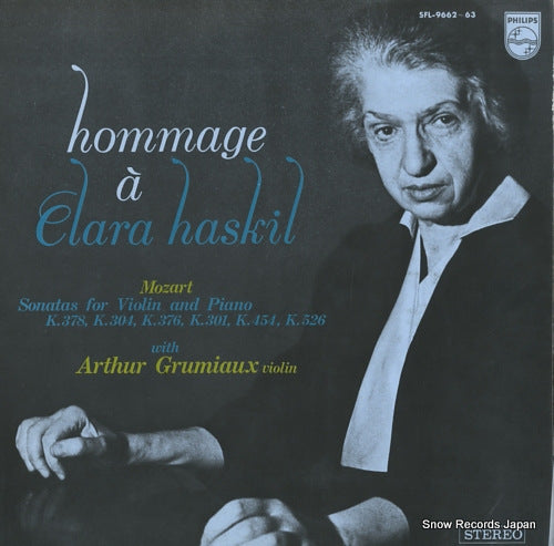 HASKIL, CLARA hommage a clara haskil vol.4 SFL-9662