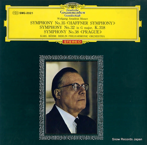 BOHM, KARL mozart; symphony no.35 "haffner symphony" SMG-2021