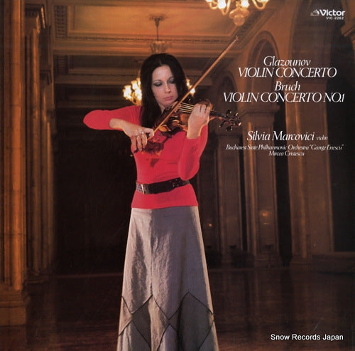 MARCOVICI, SILVIA glazounov; violin concerto in a minor op.82 VIC-2262