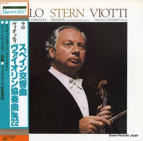 STERN, ISAAC lalo; symphonie espagnole 18AC768