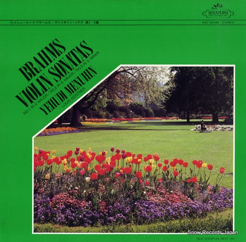 MENUHIN, YEHUDI brahms; violin sonatas EAC-30185