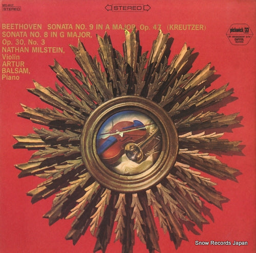 MILSTEIN, NATHAN beethoven; sonata no.9 in a major, op.47 SPC-4017