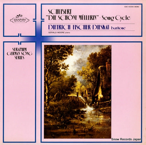 FISCHER-DIESKAU, DIETRICH schubert; die schone mullerin, song cycle EAC-40094