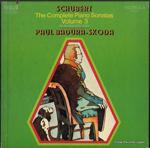 BADURA-SKODA, PAUL schubert; the complete piano sonatas volume 3 VICS-6130