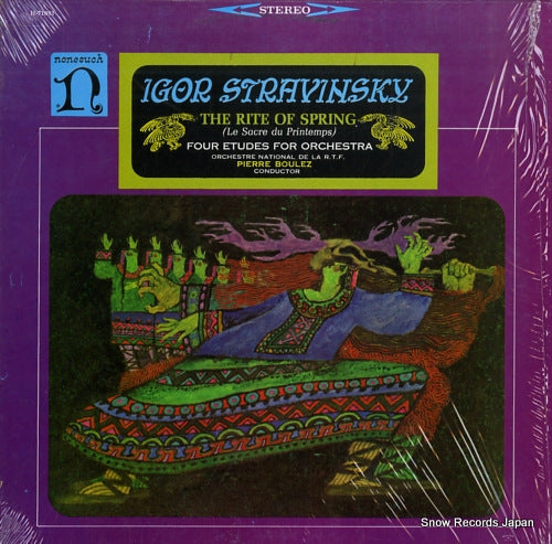 BOULEZ, PIERRE stravinsky; the rite of spring H-71093