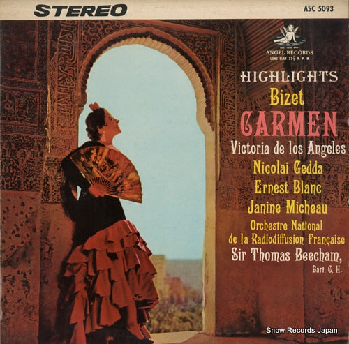 BEECHAM, THOMAS bizet; "carmen" highlights ASC-5093