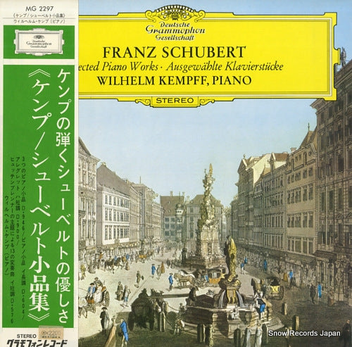 KEMPFF, WILHELM schubert; selected piano works MG2297