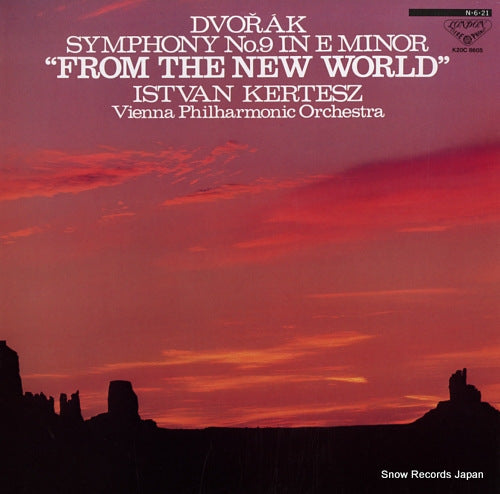 KERTESZ, ISTVAN dvorak; symphony no.9 in e minor, op.95 "from the new world" K20C-8605