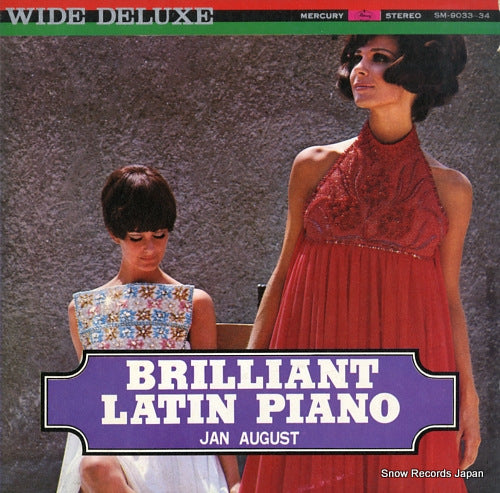 AUGUST, JAN brilliant latin piano SM-9033-34