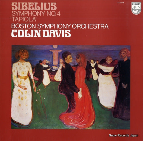 DAVIS, COLIN sibelius; symphony no.4 in a minor op.63/"tapiola" op.112 tone poem X-7698
