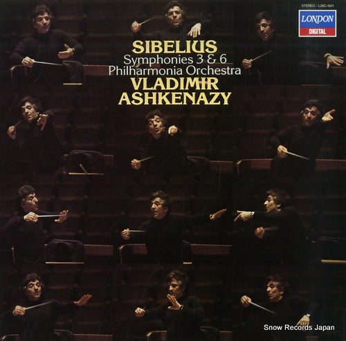 ASHKENAZY, VLADIMIR sibelius; symphonies 3 & 6 L28C-1921