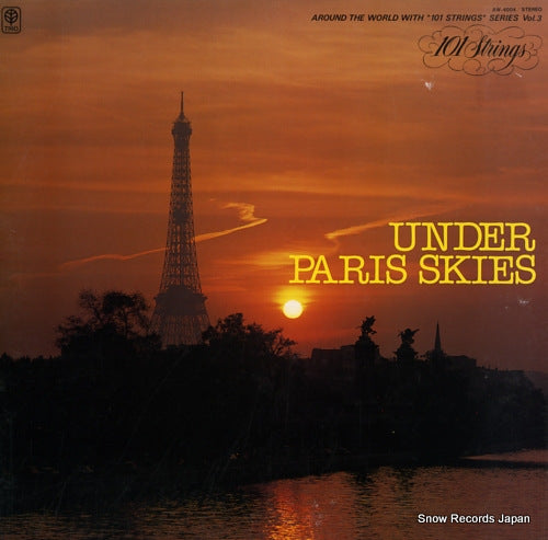101 STRINGS ORCHESTRA under paris skies AW-4004