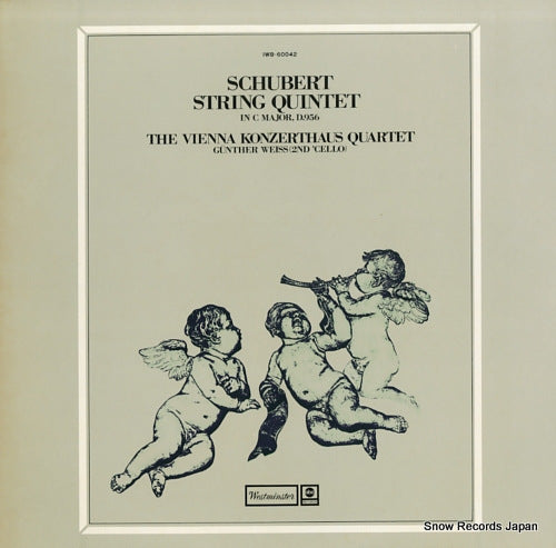 VIENNA KONZERTHAUS QUARTET, THE schubert; string quintet in c major, d.956 IWB-60042