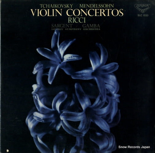 RICCI, RUGGIERO mendelssohn; violin concerto in e minor op.64 SLC1223