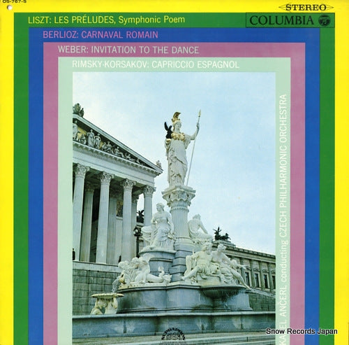 ANCERL, KAREL list; les preludes, symphonic poem OS-767-S