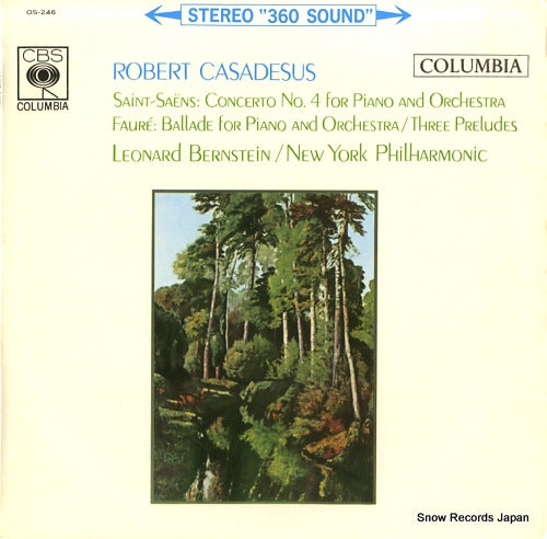 CASADESUS, ROBERT saint-saens; concerto no.4 for piano and orchestra OS-246