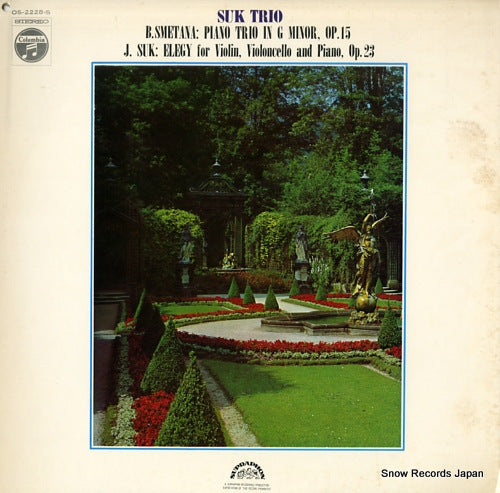 SUK TRIO smetana; piano trio in g minor, op.15 OS-2228-S