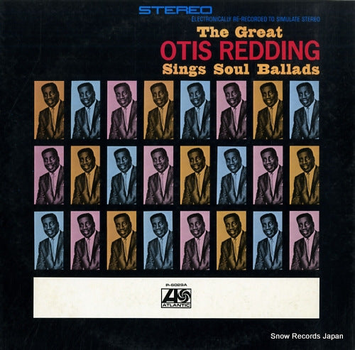 REDDING, OTIS sings soul ballads P-6029A