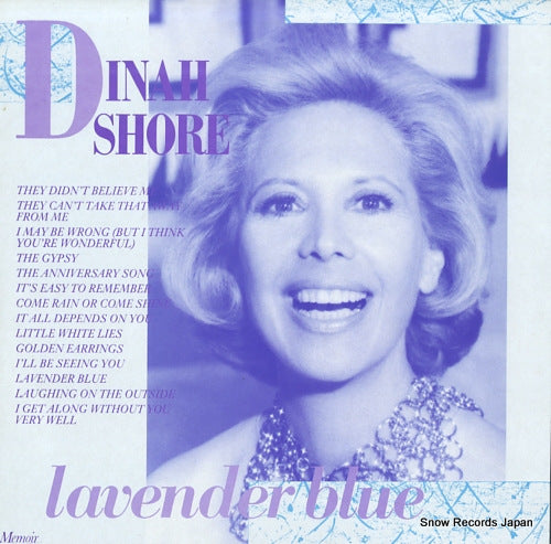 SHORE, DINAH lavender blue MOIR122