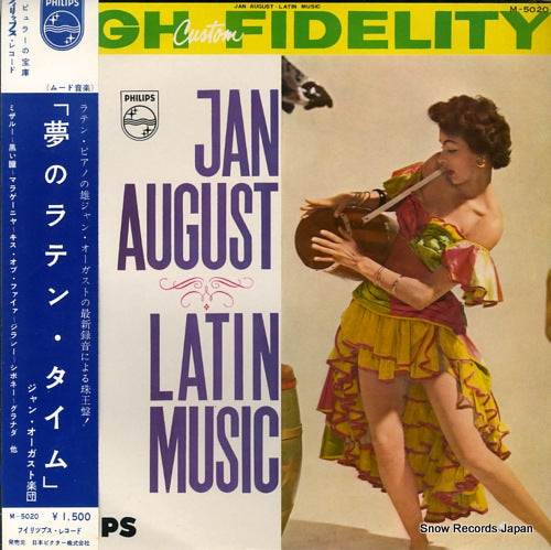 AUGUST, JAN latin music M-5020