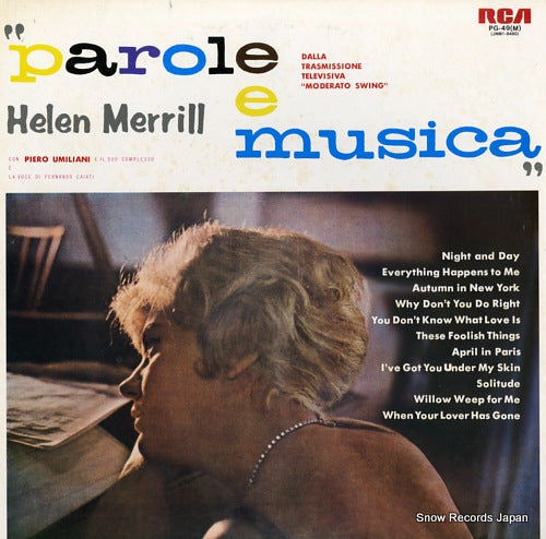 MERRILL, HELEN parole e musica PG-49(M)