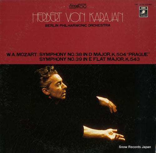 KARAJAN, HERBERT VON mozart; symphony no.38 "prague" & no.39 EAC-70102