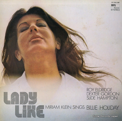 KLEIN, MIRIAM lady like miriam klein sings billie holiday YP-7041-MP