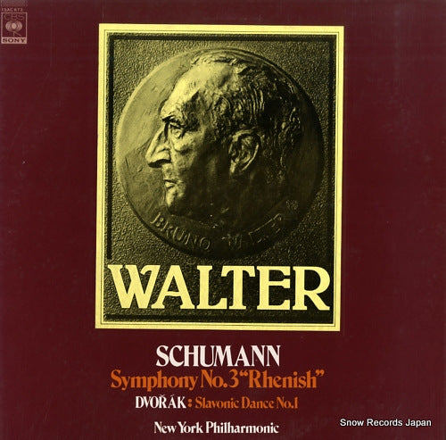 WALTER, BRUNO schumann; symphony no.3 "rhenish" 15AC673