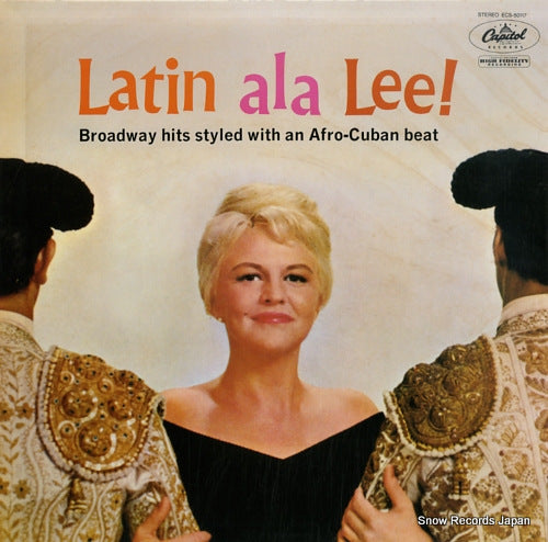LEE, PEGGY latin ala lee! ECS-50117