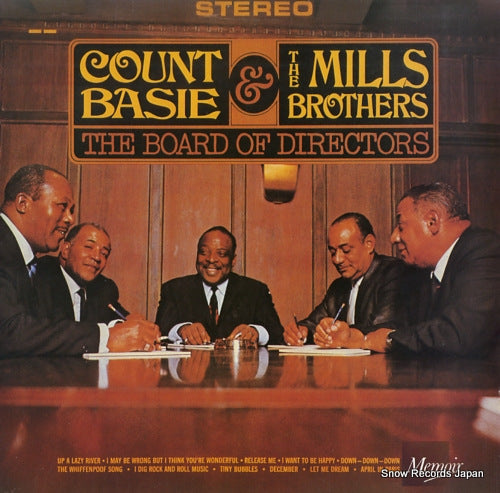 BASIE, COUNT the board of directors MOIR201