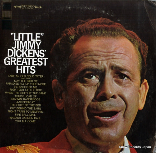 DICKENS, LITTLE JIMMY little jimmy dickens' greatest hits C11307