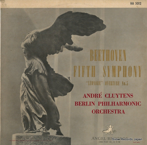 CLUYTENS, ANDRE beethoven; fifth symphony "leonore" overture no.3 HA5012