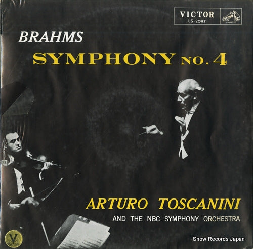 TOSCANINI, ARTURO brahms; symphony no.4 LS-2097