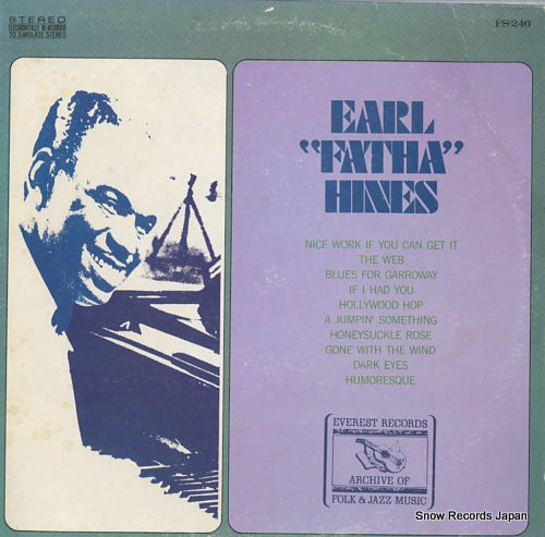 HINES, EARL earl "fatha" hines FS-246