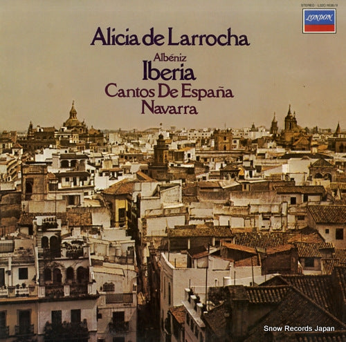 DE LARROCHA, ALICIA albeniz; iberia L32C-1638/9