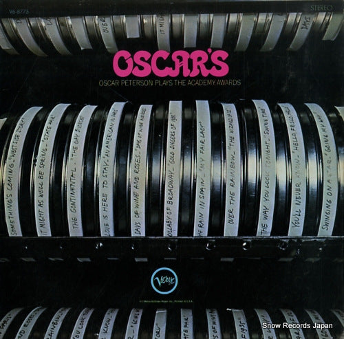 PETERSON, OSCAR oscar's - oscar peterson plays the academy awards V6-8775