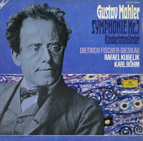 KUBELIK, RAFAEL / KARL BOHM mahler; symphonie nr.7 kindertotenlieder 2726066 / 2539185