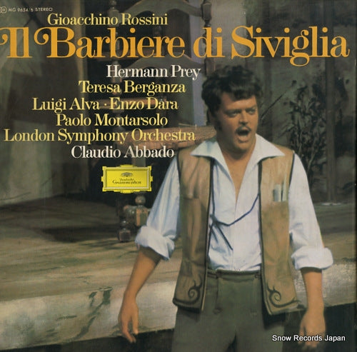 ABBADO, CLAUDIO rossini; il barbiere di siviglia MG9654/6