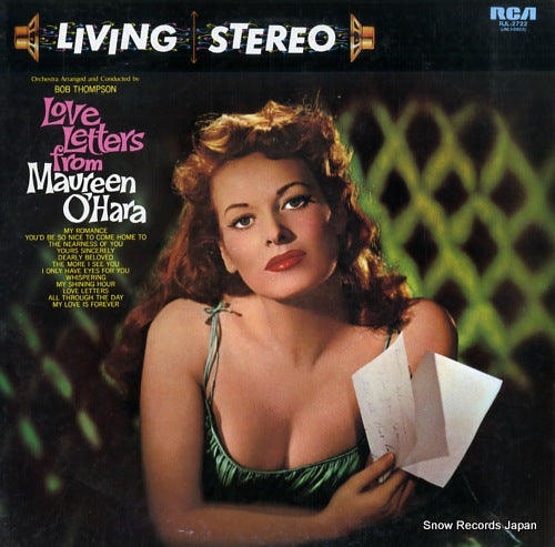 O'HARA, MAUREEN love letters from maureen o'hara RJL-2722