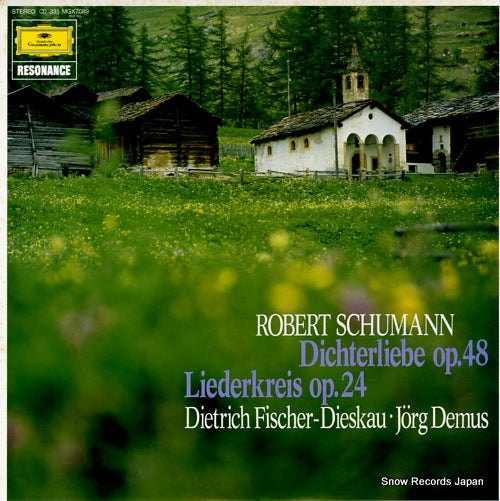 FISCHER-DIESKAU, DIETRICH schumann; dichterliebe op.48 / liederkreis op.24 MGX7089