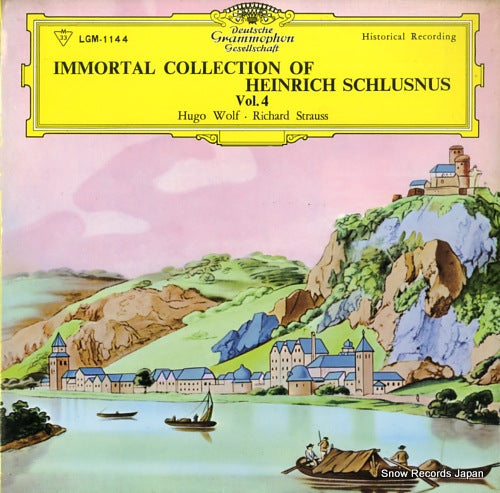 SCHLUSNUS, HEINRICH immortal collection of heinrich schlusnus vol.4 LGM-1144