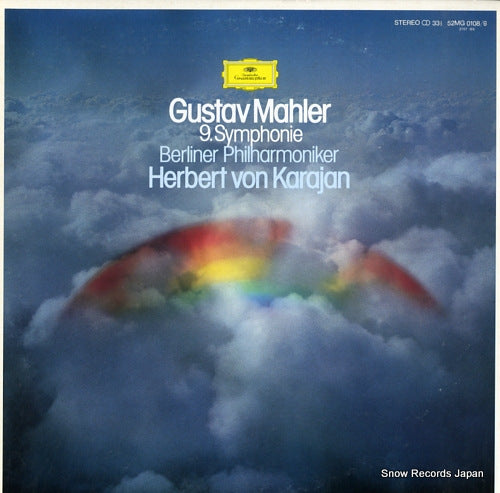 KARAJAN, HERBERT VON mahler; 9 symphonie 52MG0108/9