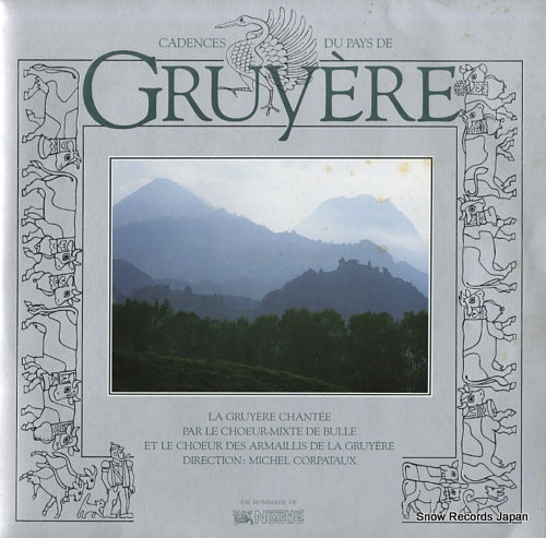 CORPATAUX, MICHEL cadences de gruyere VEL1003