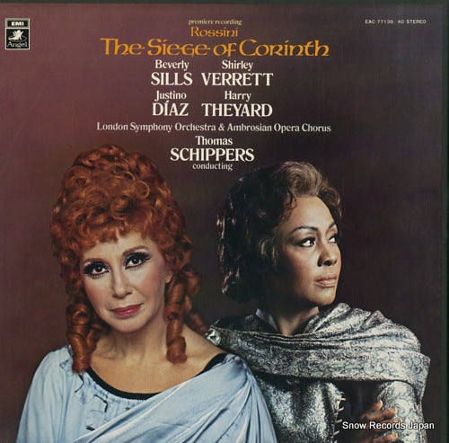 SCHIPPERS, THOMAS rossini; the siege of corinth EAC-77138-40
