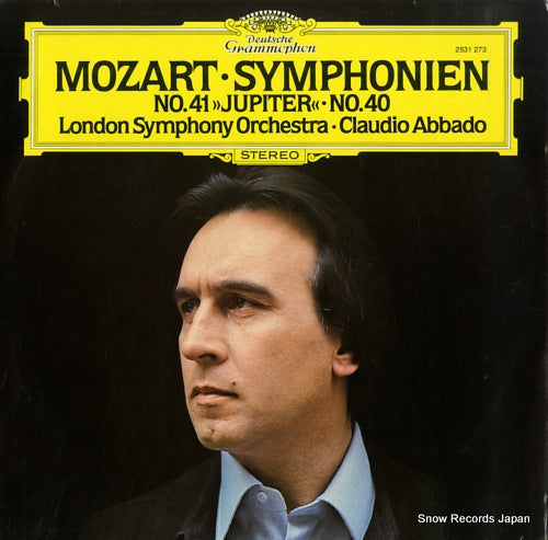 ABBADO, CLAUDIO mozart; symphonien no.41 "jupiter", no.40 2531273