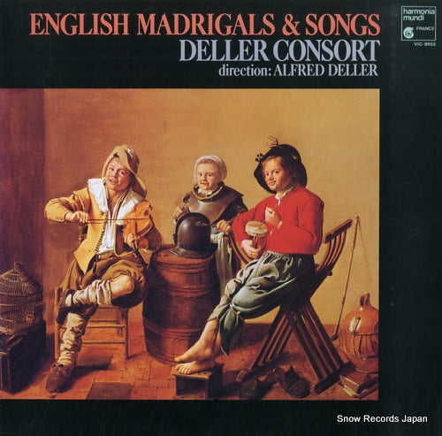 DELLER, ALFRED english madrigals & songs VIC-9502