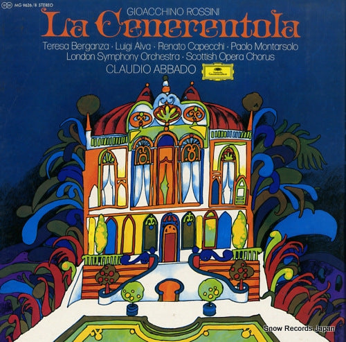 ABBADO, CLAUDIO rossini; la cenerentola MG9626/8